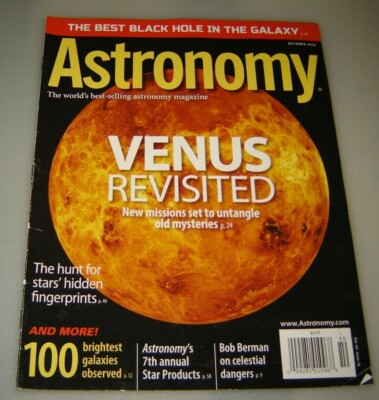 ASTRONOMY Magazine - October 2016 - Venus Revisited, Best Black Hole in Galaxy..