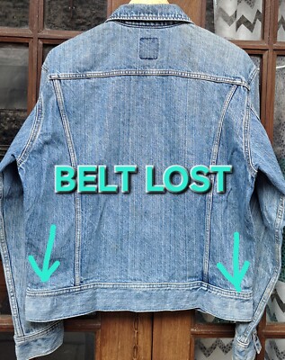 Vintage 70s 80s LEE Riders Shawnee Mission Kansas Usa Denim Jacket