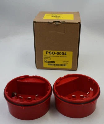 Klaxon Sonos Sounder Deep Base, Red Body PSO-0004-NEW- FREE UK MAINLAND DELIVERY