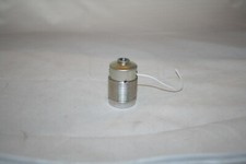 E27 Metall-Fassung mit Zugschalter verzinkt silber Leuchtenreparatur 050-1035-22