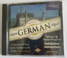 German Language Learning CD Revolutionary Software