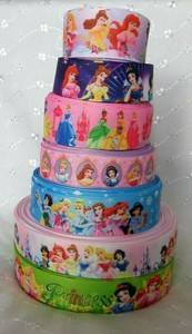 1m X Disney Princesses Grosgrain Ribbon 22 25mm Bows