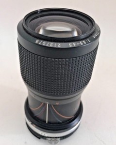 NIKON 35-105MM F3.5-4.5 MANUAL FOCUS NIKKOR LENS