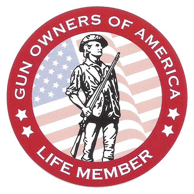 Gun Owners of America Membership Decal GOA Window Bumper Sticker NRA