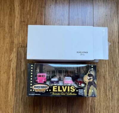 Matchbox Elvis Favorite Cars Collection 4 Pack 1:64 Elvis Presley Diecast 2001