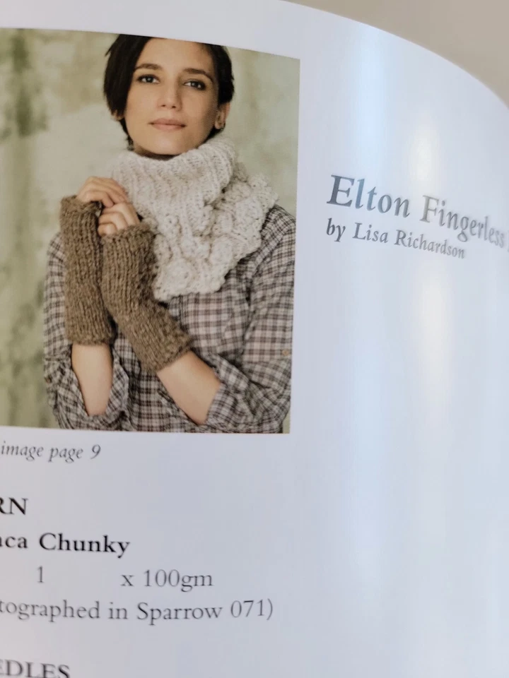 Rowan Warm & Toasty 14 accessory designs Chunky Knitting pattern book - Image 4 of 4