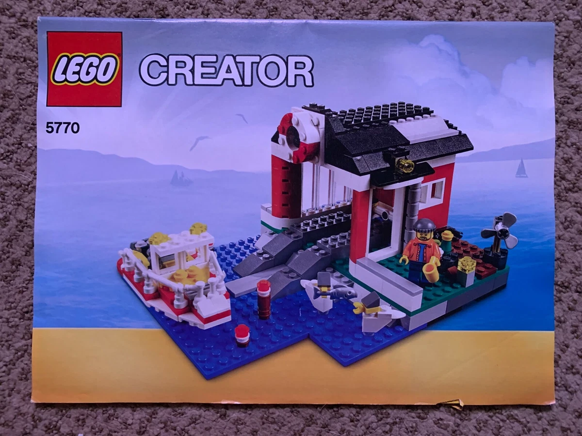 LEGO CREATOR 5770 3 1 LIGHTHOUSE ISLAND INSTRUCTION BOOKLET MANUAL ONLY eBay