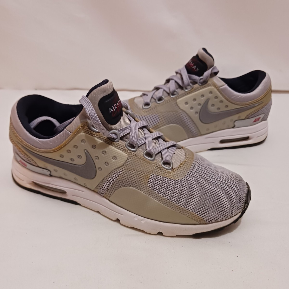 Nike Air Max Zero QS Womens Running Trainers 863700-002 Sneakers Shoes  Gray