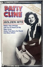 Cassette Tape Vintage Patsy Cline Golden Hits EXL7004