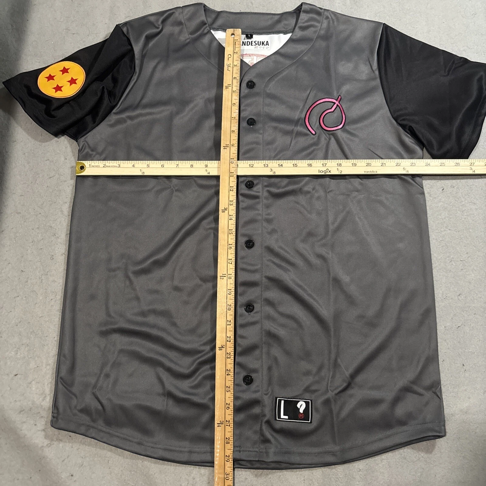 Dragon Ball Z Saiyan Baseball Jersey