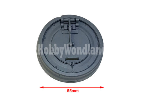 Henglong 1/16 2.4Ghz RC Tank German Tiger-1 3818 Plastic Turret Cupola Part 2pcs - Picture 3 of 3