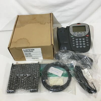 Avaya 5610SW IP Display Office Phone - Open Box - Box Has Water Damage