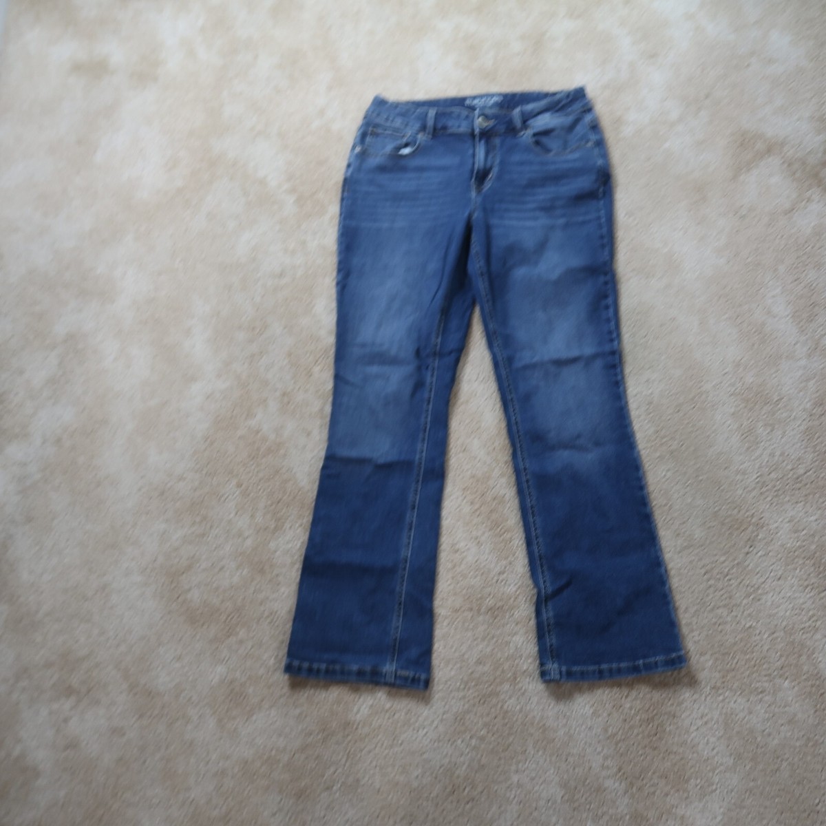 Maurices Bootcut Jeans Women's Blue Denim Stretch Mid rise