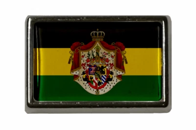 U24 Pin Herzogtum Sachsen-Weimar-Eisenach Flaggenpin Anstecknadel Fahne Flagge