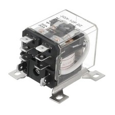 Electromagnetic Relay, High Power Relay DPDT 2NO 2NC 8 Terminals AC110V 30A