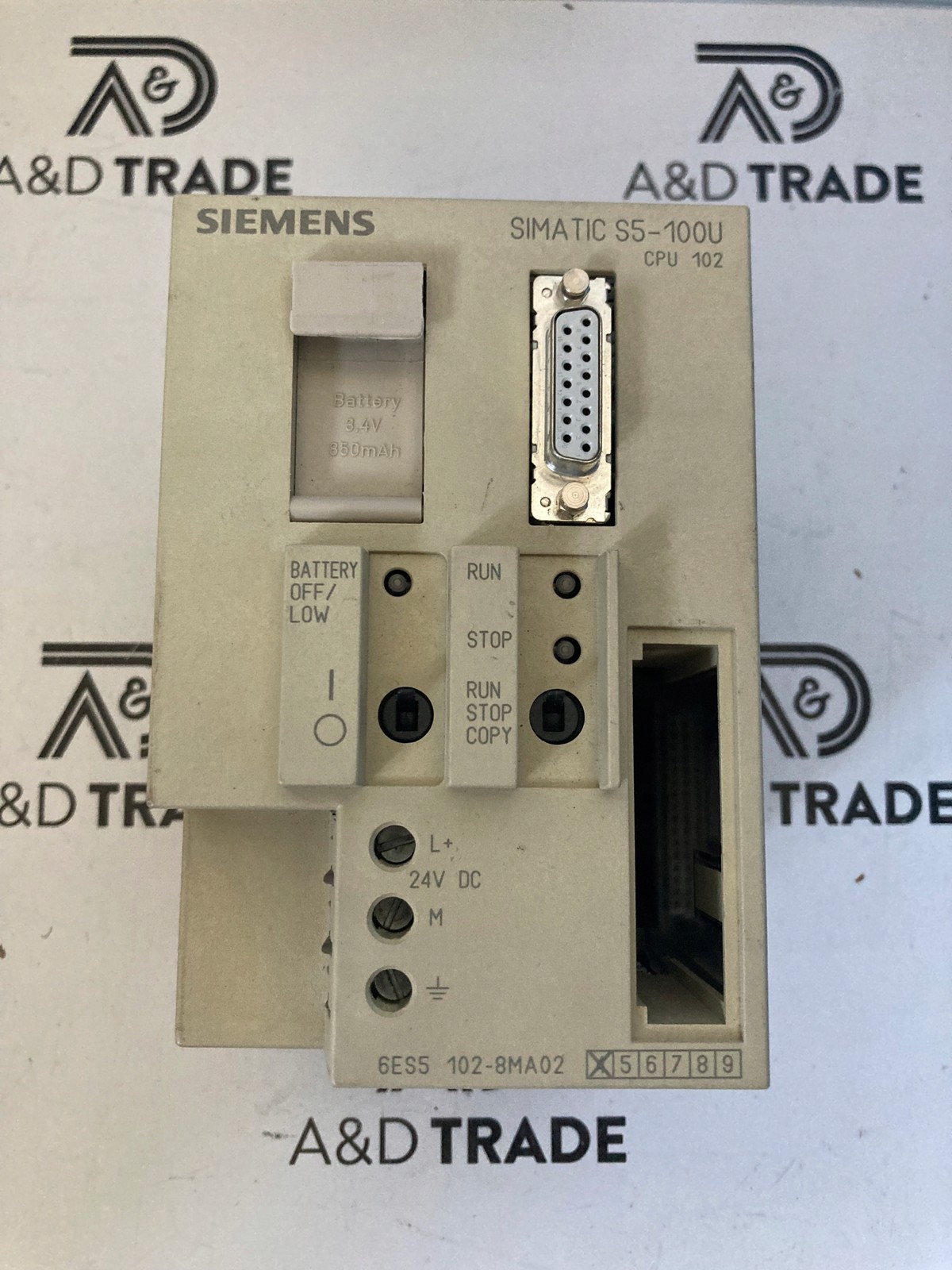Siemens 6ES5 102-8MA02 PLC Controller 1 Piece