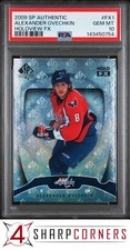 2009 SP AUTHENTIC HOLOVIEW FX #FX1 ALEXANDER OVECHKIN PSA 10