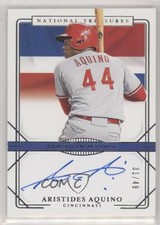 2020 Panini National Treasures International 31/49 Aristides Aquino Auto 0eo6