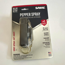 SABRE Pepper Spray with Quick Release Keychain