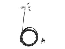 Dicota D31699 2m Plastic Black Steel Laptop Lock Universal