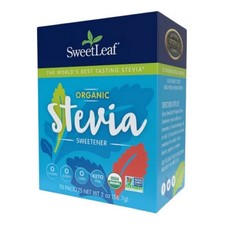 SweetLeaf Stévia Bio Édulcorant, 70 Comptes