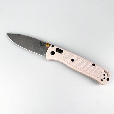 Benchmade 535-Custom Bugout Knife White Grivory Handle S30V Folding Knife