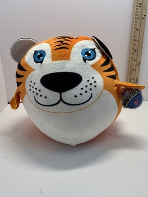 Vanco Eggamals Reversible Plush Tiger to Toucan Beanbag Stuffed Animal Toy