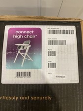 4moms Connect High Chair - White/Gray New In Box baby toddler highchair new