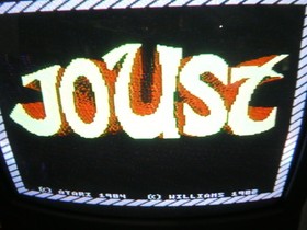 Joust (Atari 7800, 1986) Tested and Working