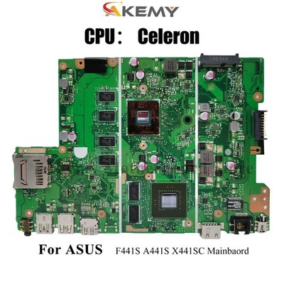 X441SC Laptop Motherboard For ASUS VivoBook F441S A441S Mainboard W/ CPU
