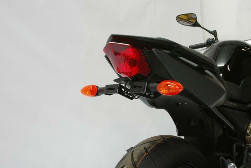 Support de plaque R&G RACING noir Yamaha support de plaque moto