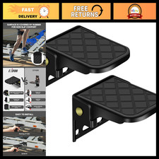 Folding Truck Bed Step Rv Ladder - Anti-slip Tailgate Steps For Campers Trai