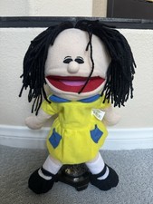 HAPPY KIDS HAND PUPPET Oriental Trading Company Full Body Girl 14" Stuffed Toy