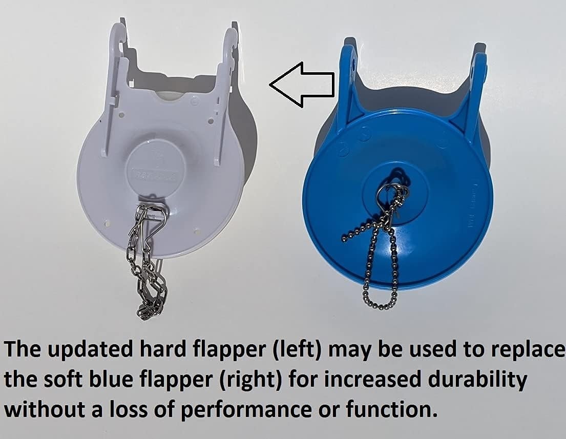 Lowe's AquaSource UPDATED Hard Plastic OEM/Original Flapper for 1.28gpf... 