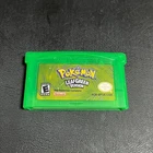 Pokemon Leaf Green GBA US Version Game Only Used