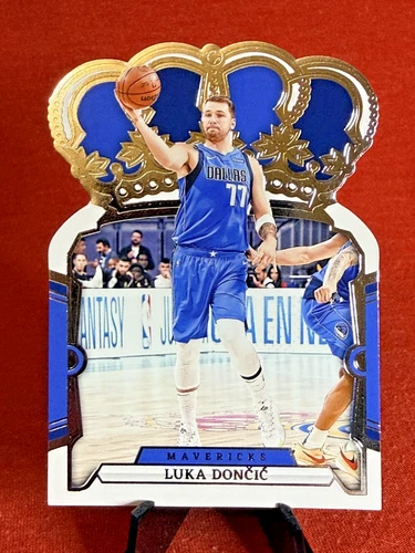 Luka Doncic 2023-24 Panini Crown Royale #82 Dallas Mavericks
