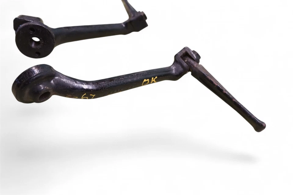 JUEGO REPOSAPIÉS PLEGABLE TRIUMPH 650 COMPETICIÓN TR6C T120TT NOS *RVG4 Foto 3 de 4