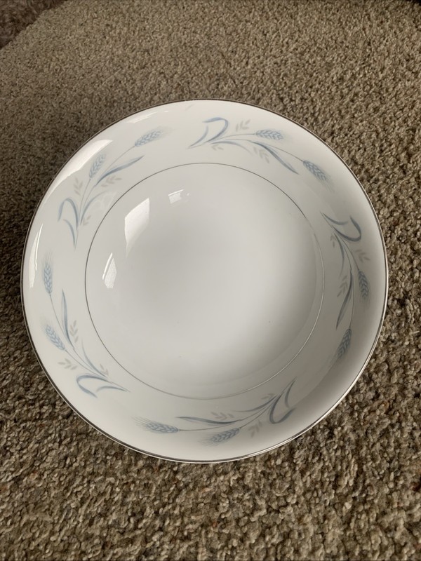 Harmony House Fine China Diana Blue Serving Bowl 9” Japan 3836