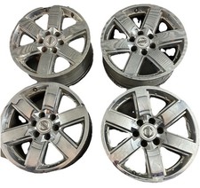 SET OF 4 2009-2014 Nissan Armada 20” OEM Chrome Clad Wheels Rims 20 Inch Alloy