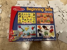 Melissa And Doug Beginning Skills Floor Puzzle