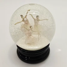 3 Dancers Ballerina Snow Globe Created By Gumps San Francisco Cool Globes 2015