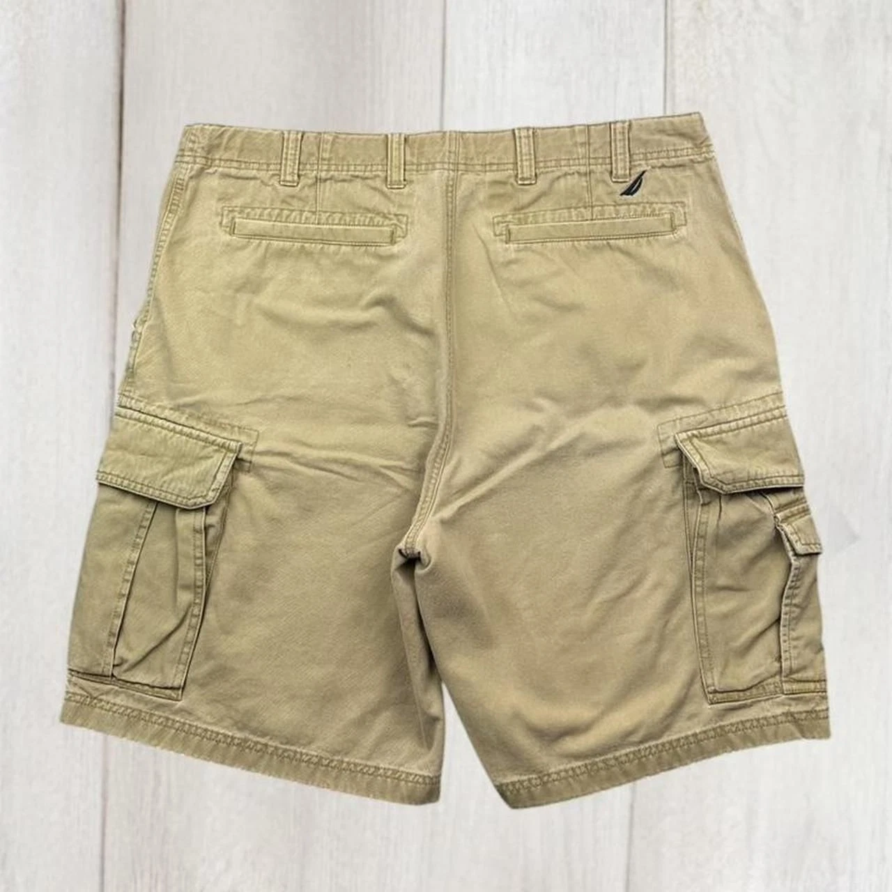 Vintage Nautica Tan Cargo shorts