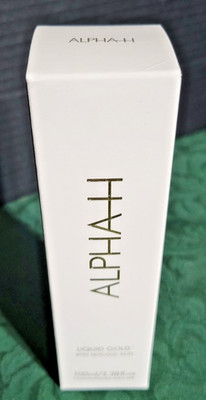 ALPHA-H Liquid Gold w/Glycolic Acid 3.38oz/100mL Exfoliating Treatment NEW Box