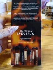 sealed SPECTRUM 3-Piece MAKE-UP BRUSH Set foundation eyeshadow concealer