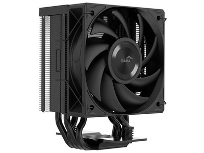 SAMA X40 Single-Tower CPU Air Cooler, 4 Copper Heat Pipes, 100mm PWM Fans, for A