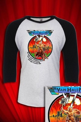 Eruption Rock n Roll Vintage style Tour Jersey 1980 UNISEX SM-XXL
