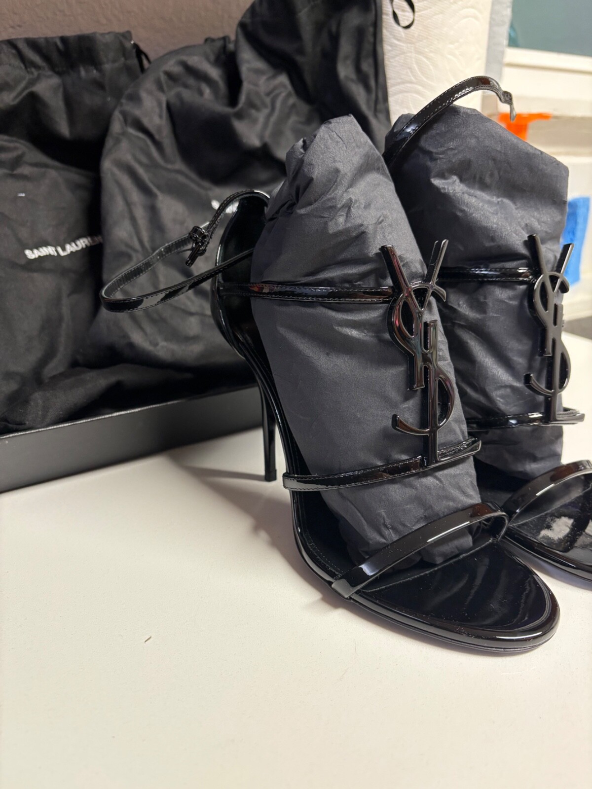 Stylish YSL Women's Shoes Size 6 Luxury Designer Heels