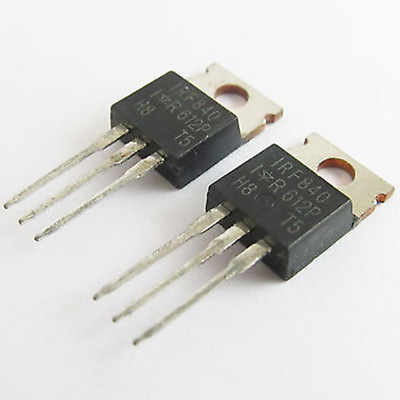 50pcs IRF840 IRF 840 N-Channel Power Mosfet Field Effect Transistor TO-220 8A