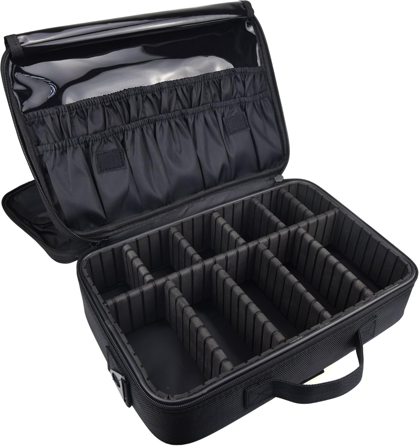 Beauty Case Viaggio Grande Capacità - Borsa Trucco Professionale in Pelle PU