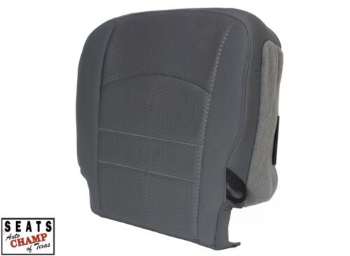 2013-2018 Dodge Ram 4500 5500 SLT -Driver Side Bottom Cloth Seat Cover Gray - Picture 4 of 15